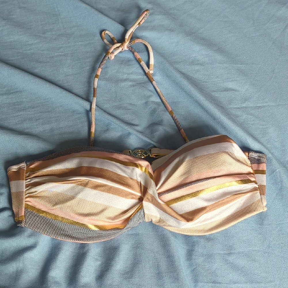 Victoria's Secret Pink and Gold Bandeau Intimates